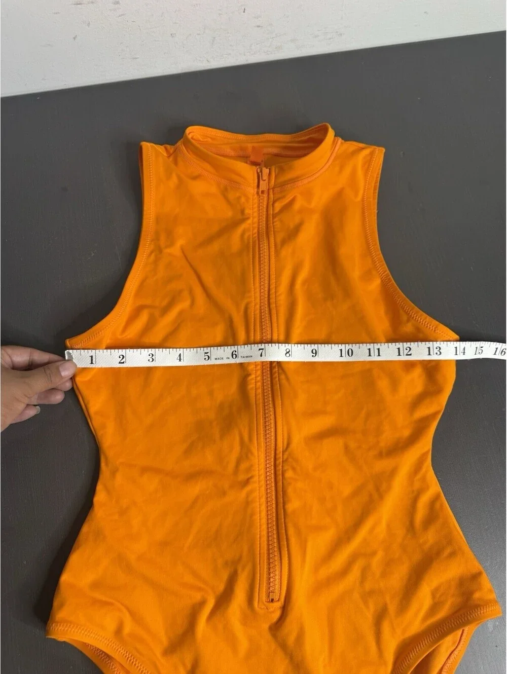 Skims orange swim one piece